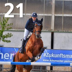 Fränkische Meisterschaft - Prüfung 21, Ponystilpr. Kl. A** m.St.